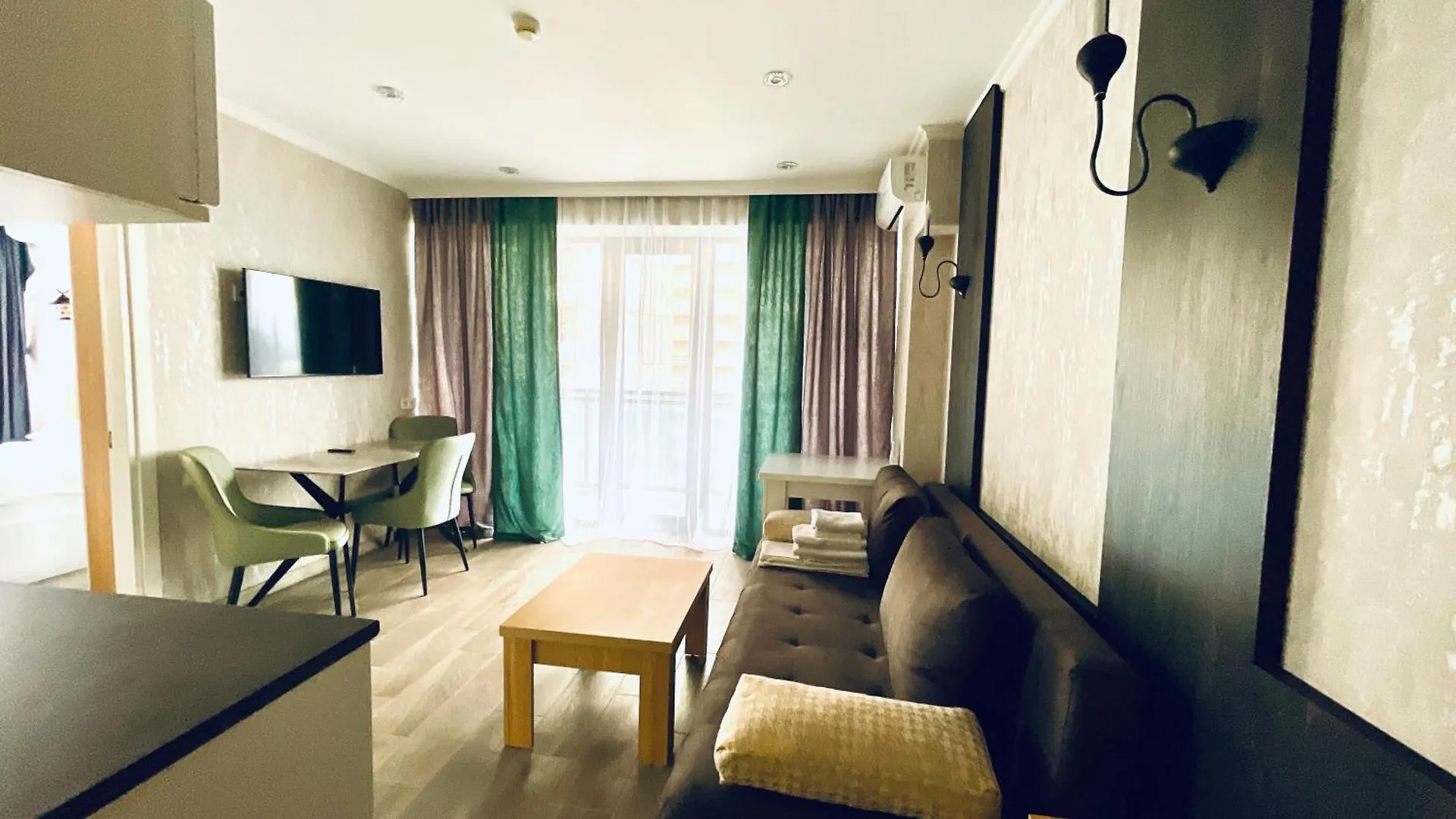 شقة Marvella Hotel Orbi Beach Tower باتومي